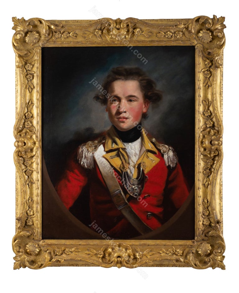 Item #35 Portrait of Lieutenant Thomas Brent, 1781. RA JAMES NORTHCOTE
